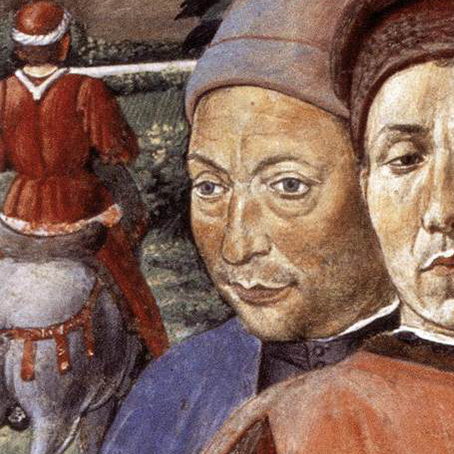 Bildnis 3 in Abschied des hl. Augustinus von Rom