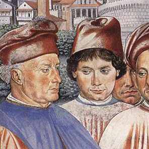 Bildnis 4 in Abschied des hl. Augustinus von Rom