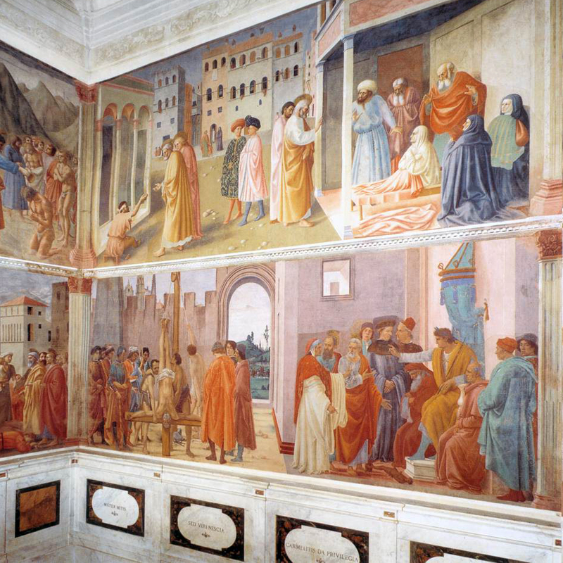 Die Brancacci-Kapelle und die darin vermuteten Selbstbildnisse