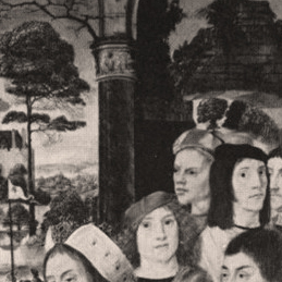 Bildnis 1 in Anbetung der Könige