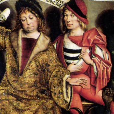 Bildnis 1 in Eidesleistung