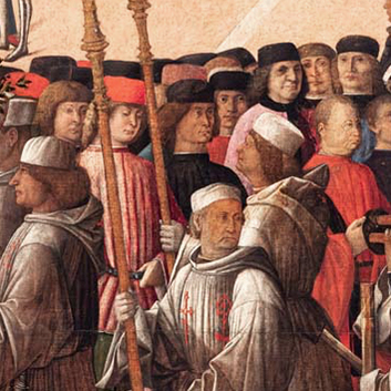 Bildnis 2 in Die Prozession auf dem Markusplatz