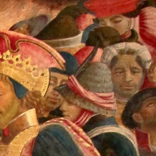 Bildnis 1 in Anbetung der Könige