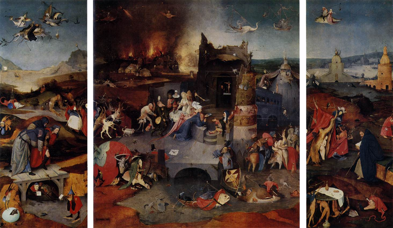 Die Versuchung des hl. Antonius (Hieronymus Bosch)