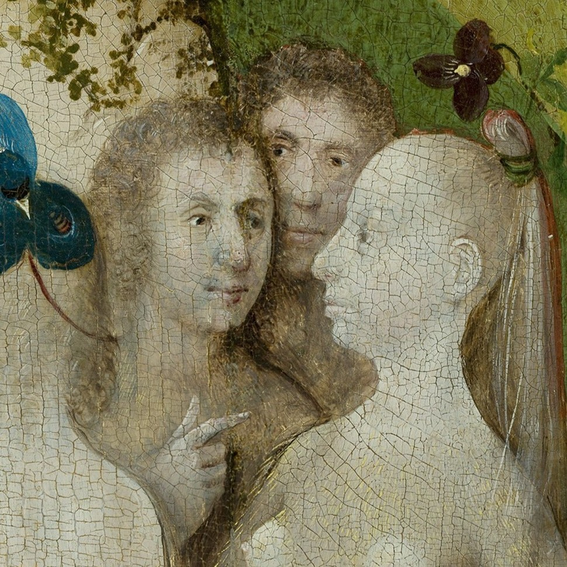 Bildnis 1 in Garten der Lüste