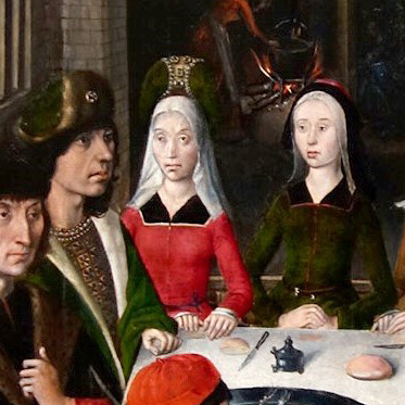 Bildnis 1 in Gastmahl des hl. Hiob