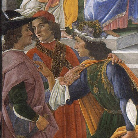 Bildnis 3 in Versuchungen Christi