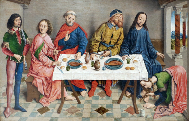 Jesus im Haus von Simon