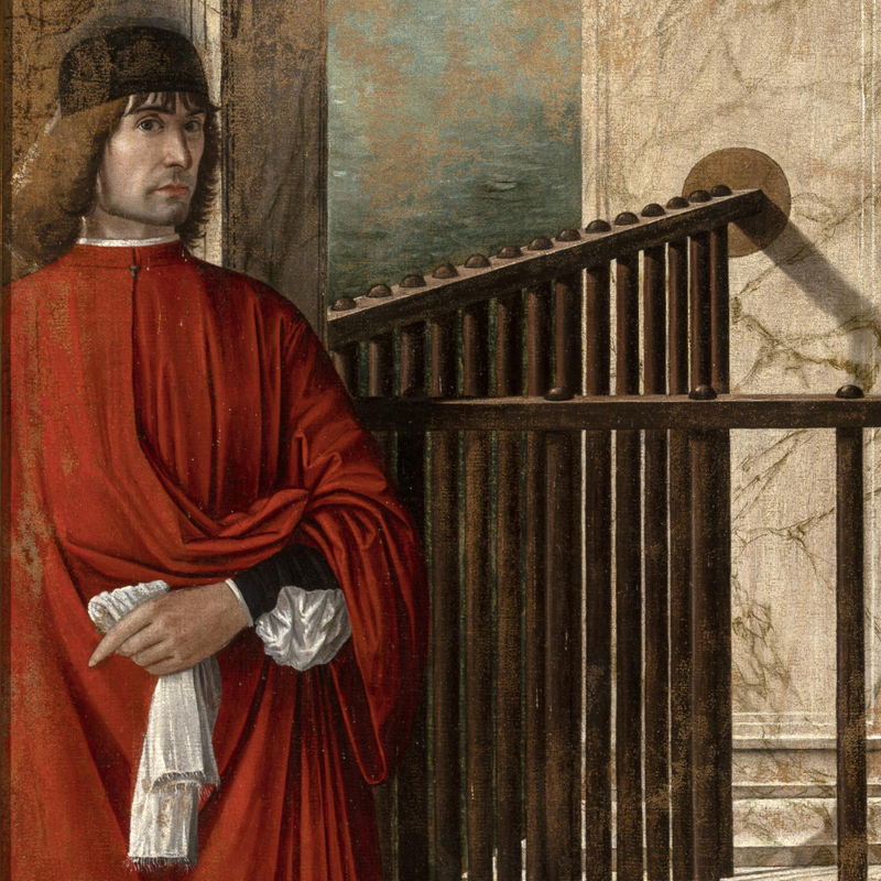 Bildnis 1 in Ankunft der englischen Gesandten