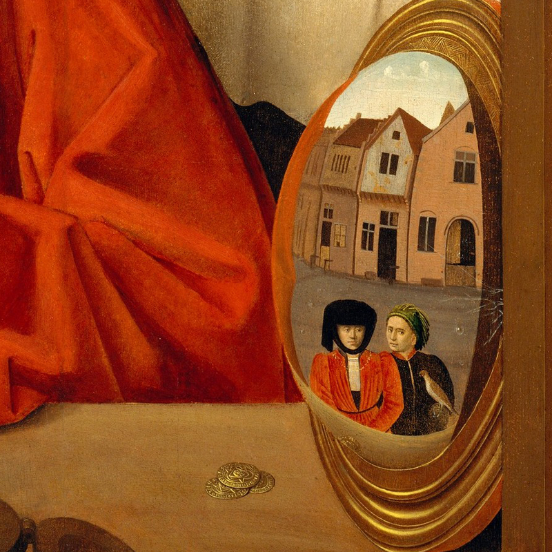 Bildnis 2 in Der heilige Eligius in seiner Werkstatt