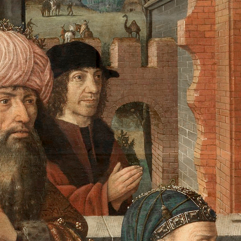 Bildnis 1 in Anbetung der Könige (Antwerpen)