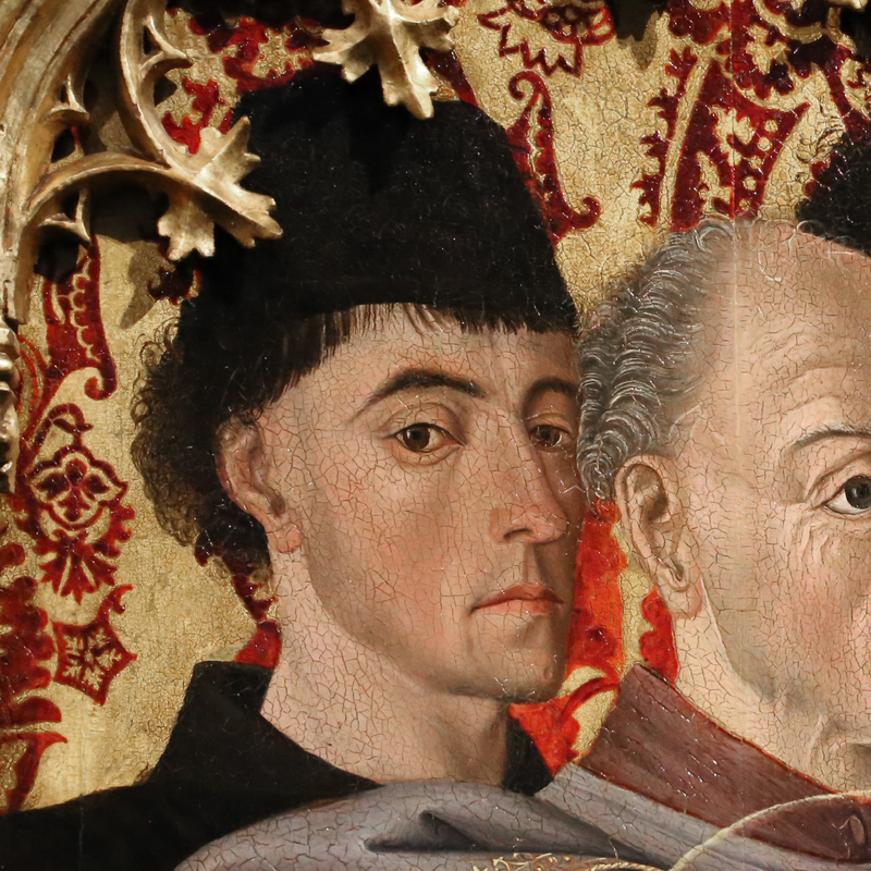 Bildnis 1 in Auferweckung des Lazarus