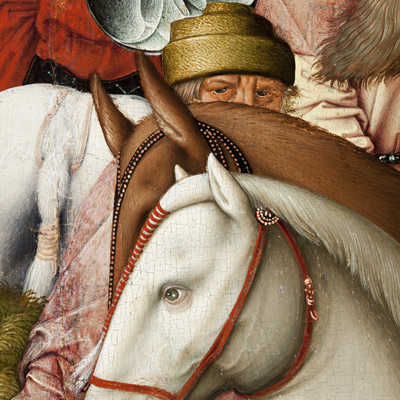 Bildnis 1 in Kreuzigung Christi