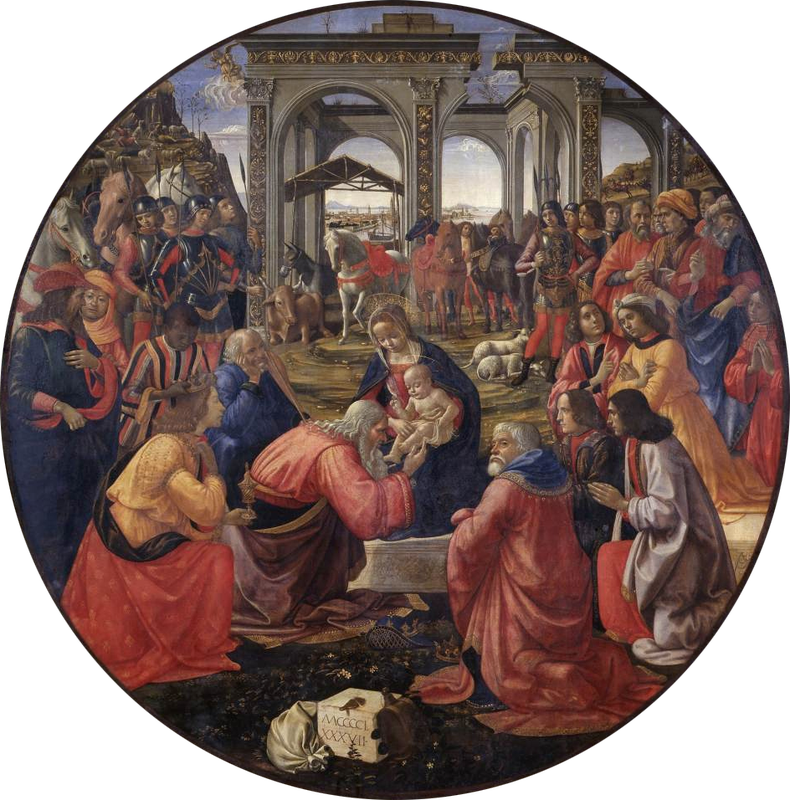 Anbetung der Könige (Tondo)