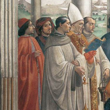 Bildnis 1 in Exequien des hl. Franziskus