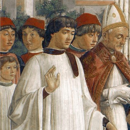 Bildnis 1 in Die Beerdigung der hl. Fina