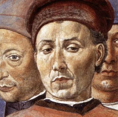 Bildnis 1 in Abschied des hl. Augustinus von Rom