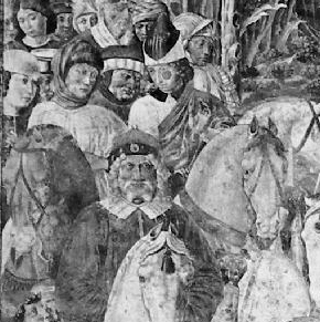 Bildnis 1 in Anbetung der Könige