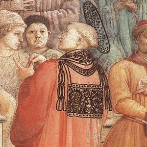 Bildnis 2 in Disputation in der Synagoge