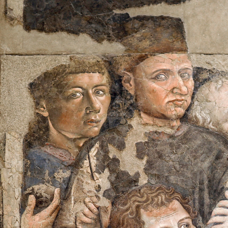 Bildnis 1 in Triumph des Todes