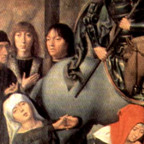 Bildnis 2 in Kreuzigung (Greverade-Altar)