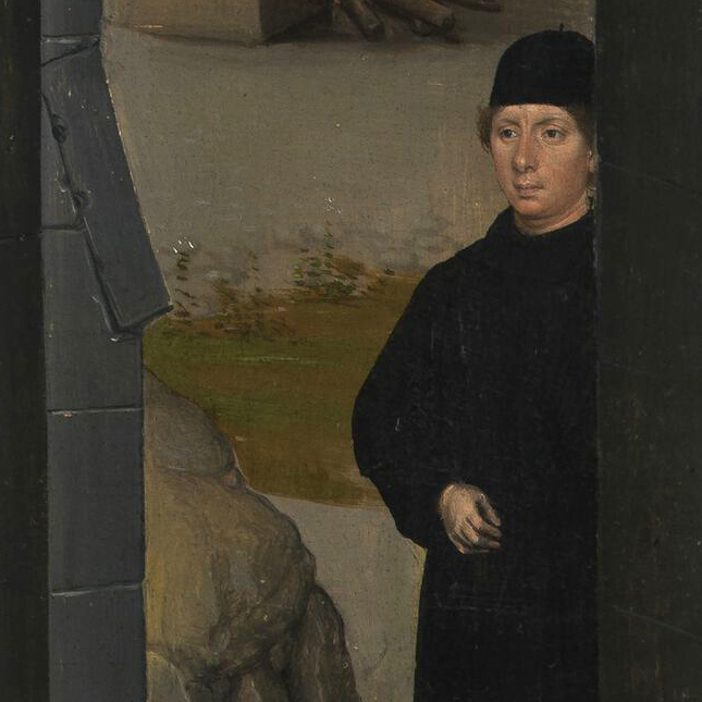 Bildnis 1 in Thronende Madonna mit Kind