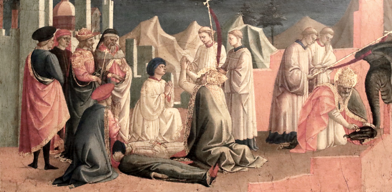 Die Überwindung des Drachen und die Auferweckung der beiden Magier