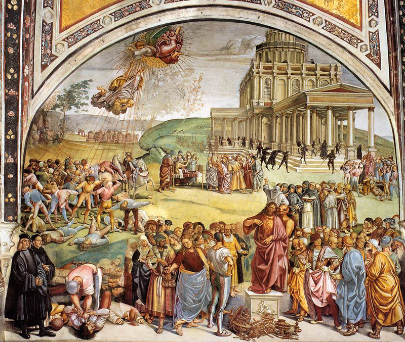 Predigt und Taten des Antichrist