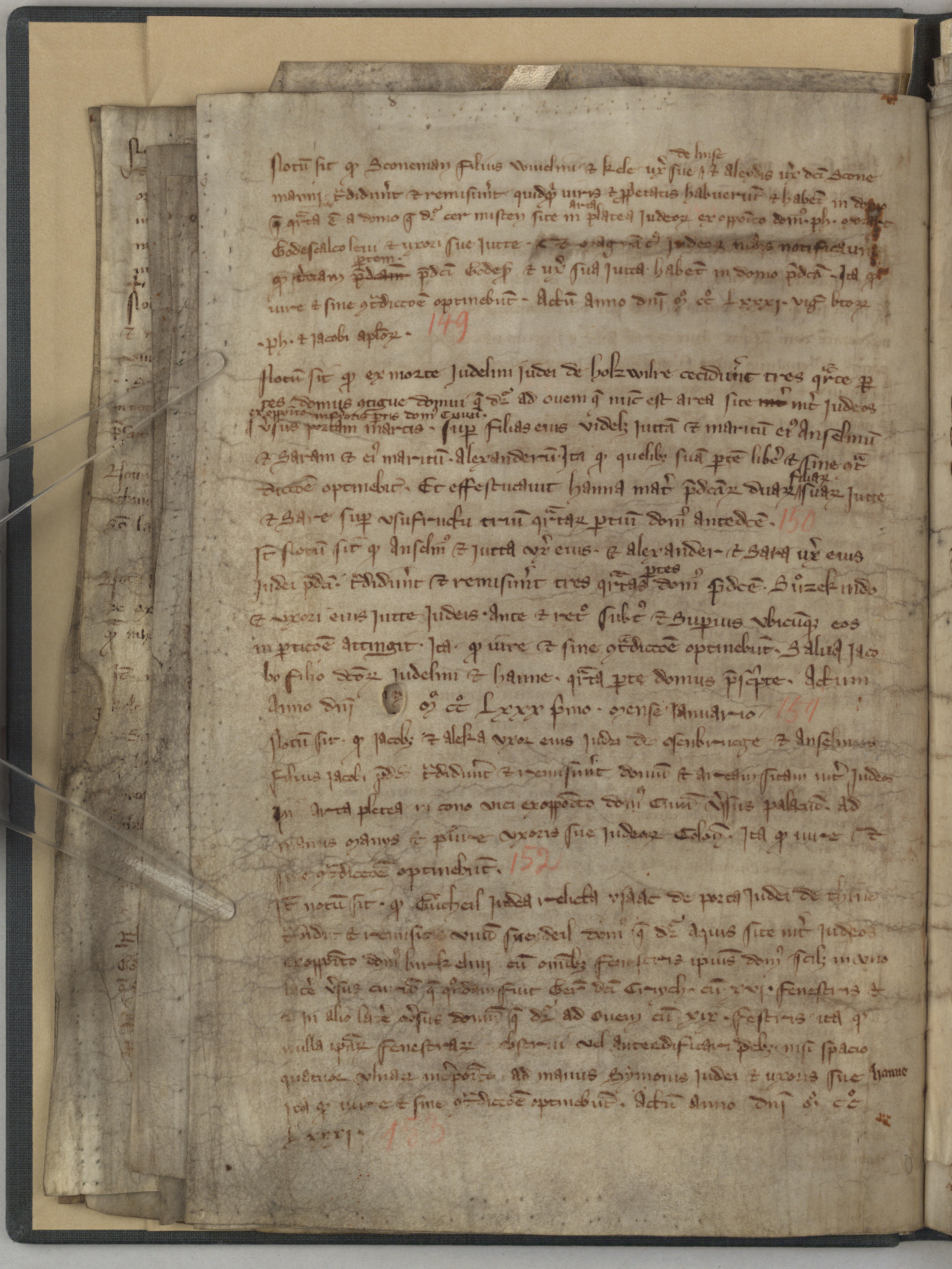 Manuscript image 2 for Folio 8v