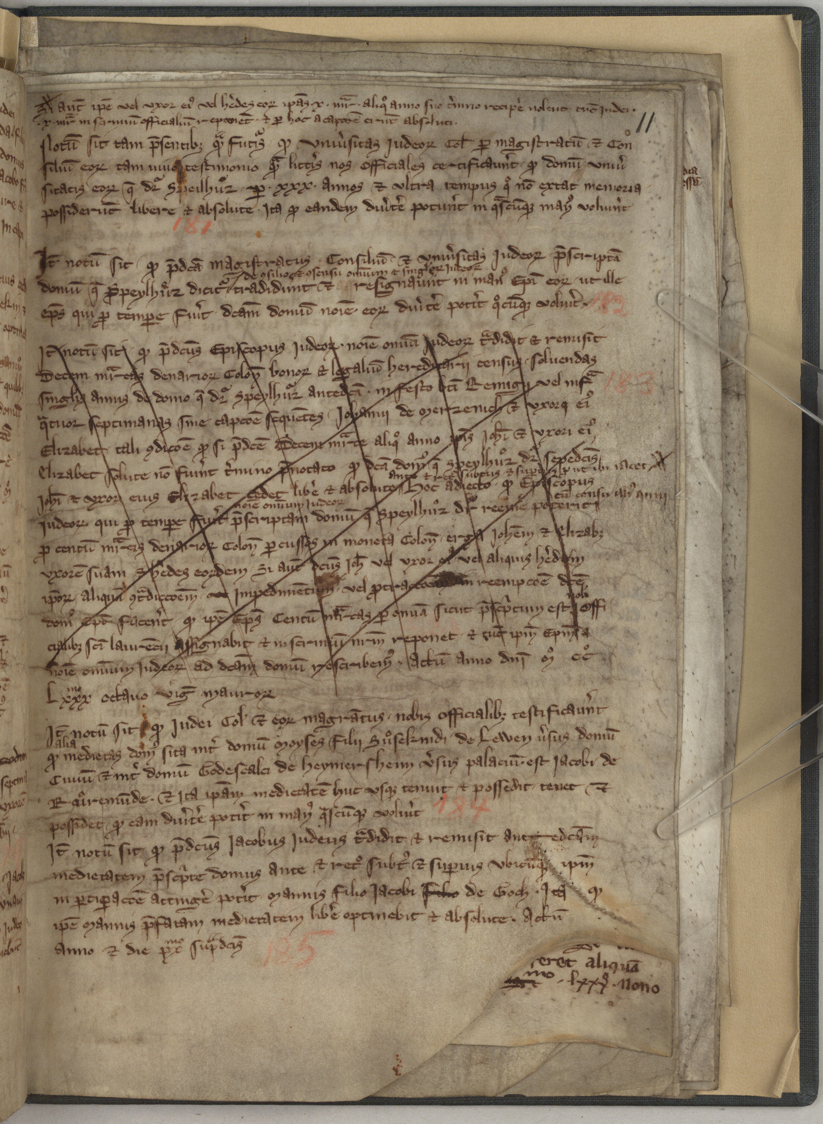 Manuscript image 2 for Folio 11