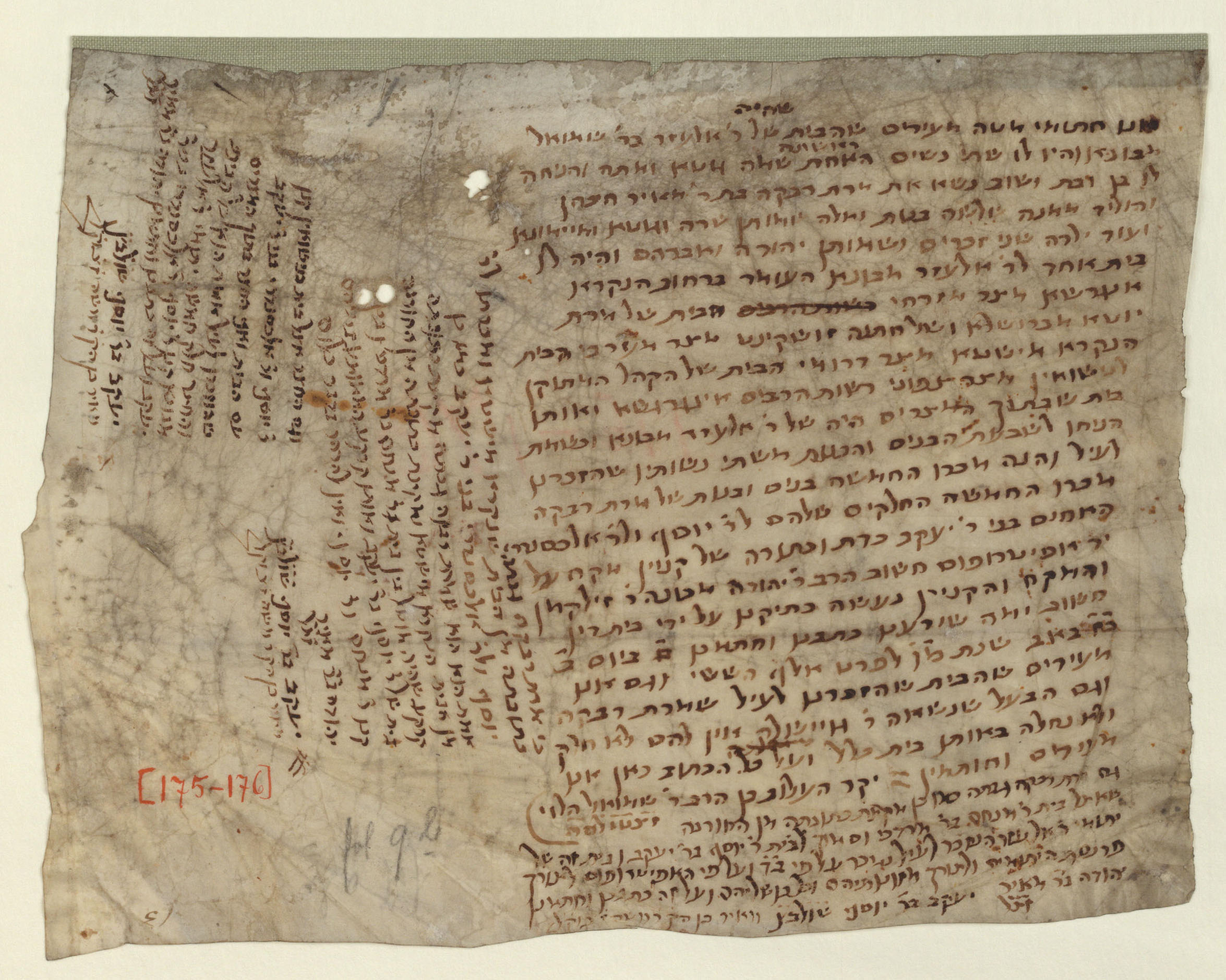 Manuscript image 1 for Folio None