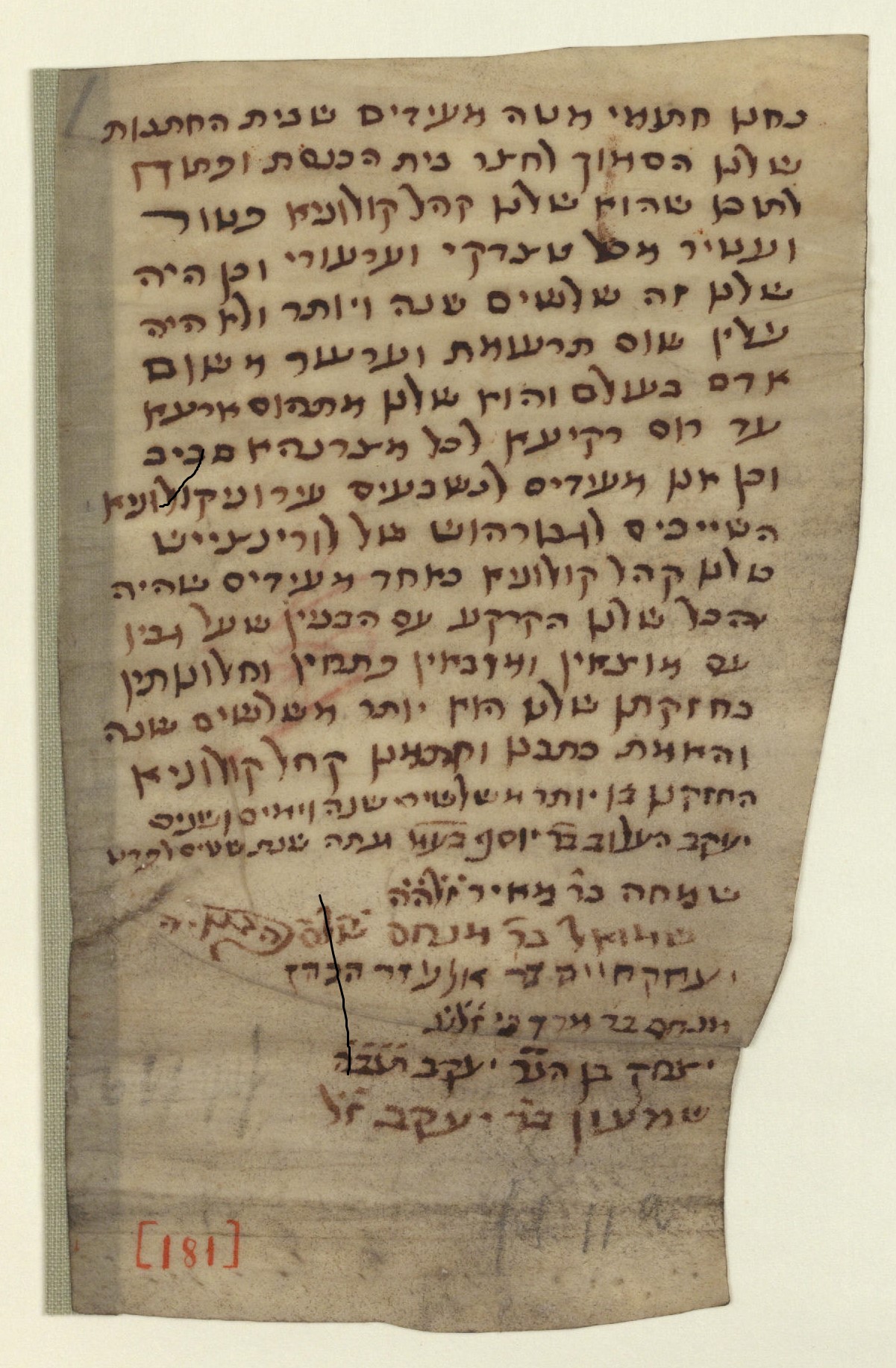 Manuscript image 1 for Folio 11