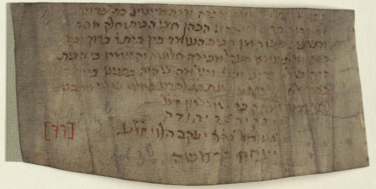 Manuscript image 1 for Folio None